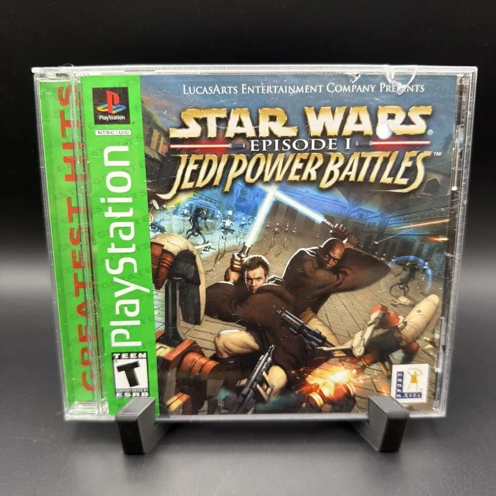 Star Wars: Episode I: Jedi Power Battles (Sony PlayStation 1, 2000) Complete